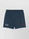 Givenchy Waistband Elastic Pockets Side Back In Blue