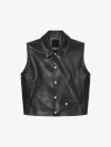 GIVENCHY WAISTCOAT IN LEATHER