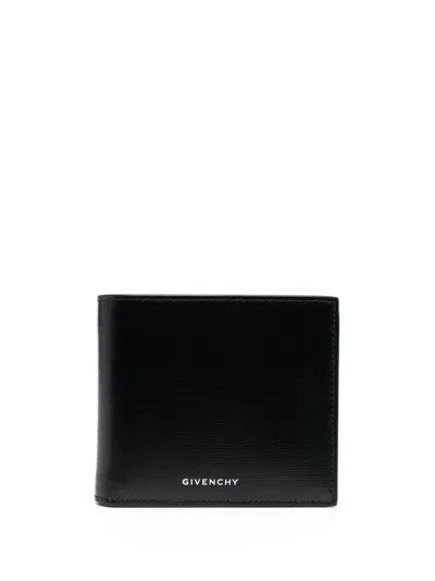 GIVENCHY GIVENCHY WALLET IN BLACK CLASSIQUE 4G LEATHER
