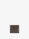 GIVENCHY GIVENCHY WALLET IN CRACKLED LEATHER