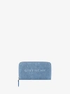 GIVENCHY GIVENCHY WALLET IN DENIM