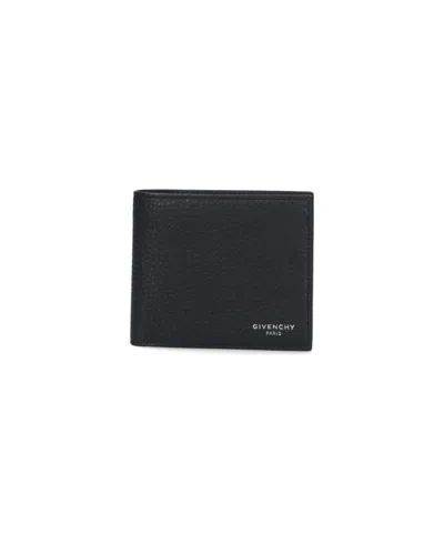 Givenchy Wallet In Grained Leather In Black