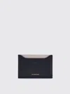 Givenchy Textured Leather Cardholder With Smooth Top In Black
