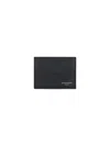 Givenchy Textured Black Wallet With Multiple Card Slots In Black