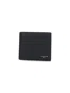 Givenchy Textured Leather Wallet With Coin Pocket In Black