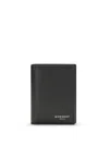 Givenchy Calfskin Leather Continental Wallet In Black