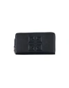Givenchy Logo Zip Around Wallet In Black