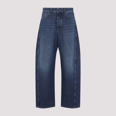 Givenchy Washed Denim Jeans In Blue