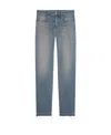 Givenchy Washed Straight-leg Jeans In Blue