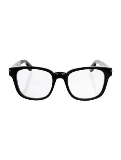 Pre-owned Givenchy Wayfarer Eyeglasses In Black