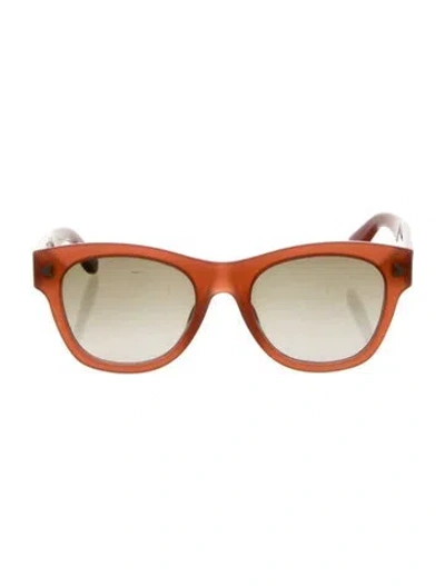 Pre-owned Givenchy Wayfarer Gradient Sunglasses In Brown
