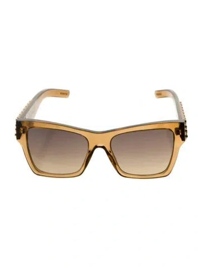 Pre-owned Givenchy Wayfarer Gradient Sunglasses In Brown