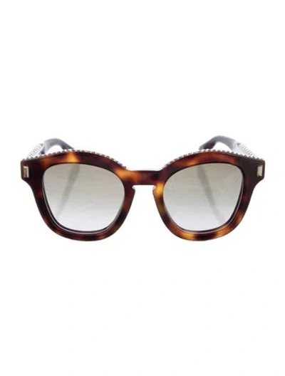 Pre-owned Givenchy Wayfarer Gradient Sunglasses In Multi