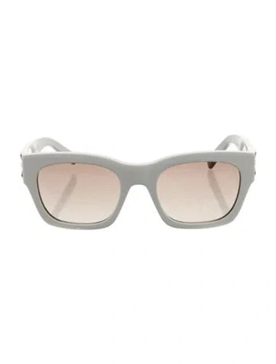 Pre-owned Givenchy Wayfarer Gradient Sunglasses In White