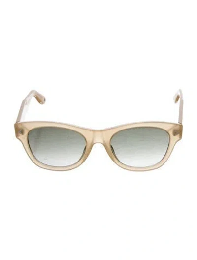 Pre-owned Givenchy Wayfarer Gradient Sunglasses In Yellow