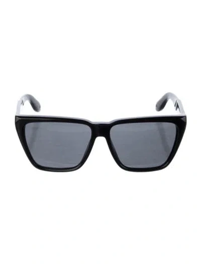 Pre-owned Givenchy Wayfarer Tinted Sunglasses In Black