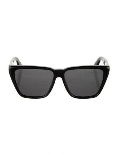 Pre-owned Givenchy Wayfarer Tinted Sunglasses In Black