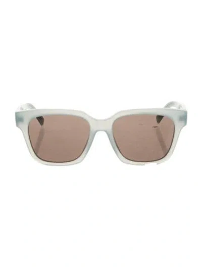 Pre-owned Givenchy Wayfarer Tinted Sunglasses In Blue