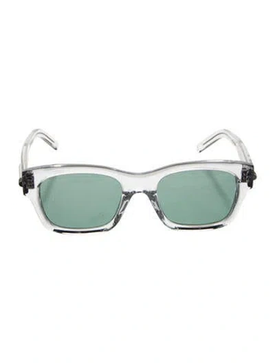 Pre-owned Givenchy Wayfarer Tinted Sunglasses In Clear