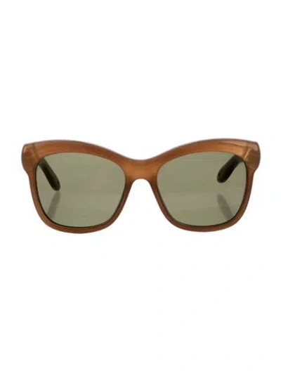 Pre-owned Givenchy Wayfarer Tinted Sunglasses In Neutrals