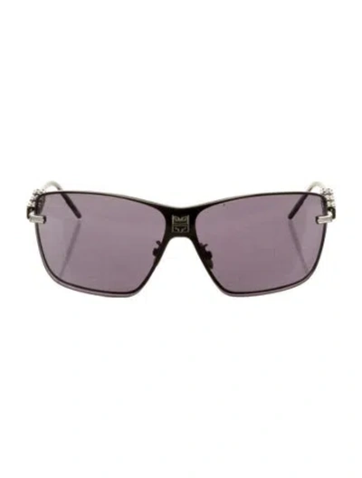 Pre-owned Givenchy Wayfarer Tinted Sunglasses In Silver