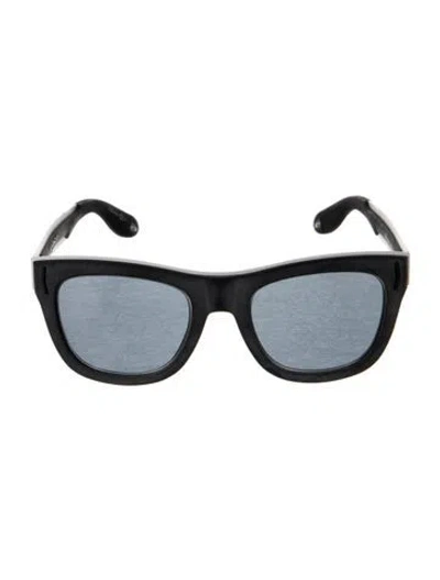 Pre-owned Givenchy Wayfarer Tinted Sunglasses In White