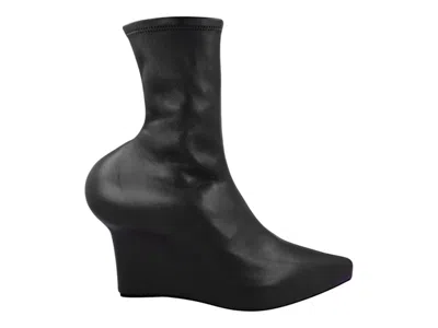 Pre-owned Givenchy Wedge Ankle Boots (women's) Sneakers In Black