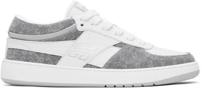 GIVENCHY WHITE & GRAY G MOVE SNEAKERS