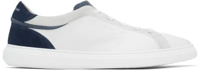 Givenchy White & Navy G Set Sneakers In 114-white/blue