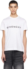 GIVENCHY ホワイト ARCHETYPE Tシャツ