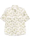 Givenchy Printed Chandelier Shirt In Silk In Neutrals
