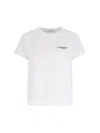 Givenchy Regular Fit Cotton T-shirt With Logo Design In White