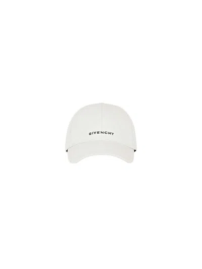 Givenchy White Cotton Blend Baseball Cap