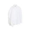 Givenchy White Draped Shirt In White