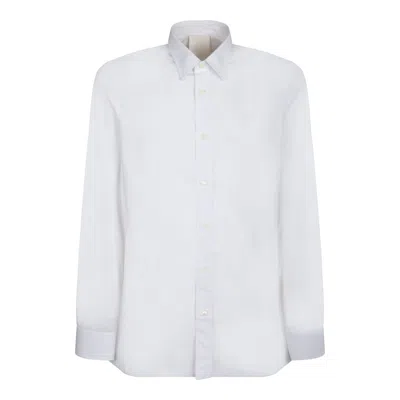 GIVENCHY GIVENCHY WHITE COTTON CLOTHING SHIRTS