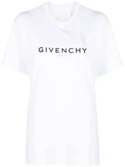 Givenchy T-shirt Archetype Con Stampa In White