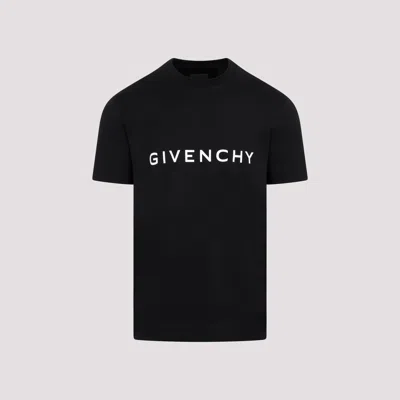 Givenchy White Cotton Logo T-shirt