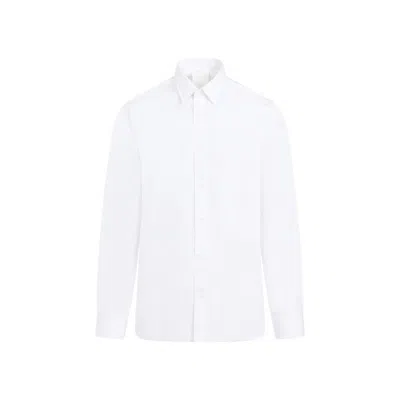 GIVENCHY WHITE COTTON LONG SLEEVES SHIRT