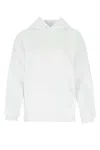 Givenchy White Cotton Oversize Sweatshirt In White