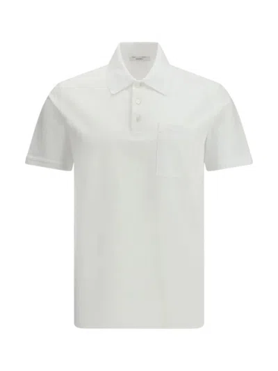 GIVENCHY MEN WHITE COTTON POLO, XXL LUXURY POLOS FOR MEN DARVEYS