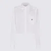 Givenchy Cropped Mini Shirt In White