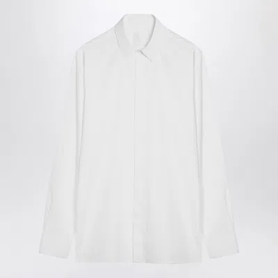 Givenchy White Cotton Shirt Men