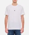 Givenchy T-shirt Slim En Coton Brodé 4g In White
