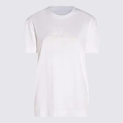Givenchy White Cotton T-shirt