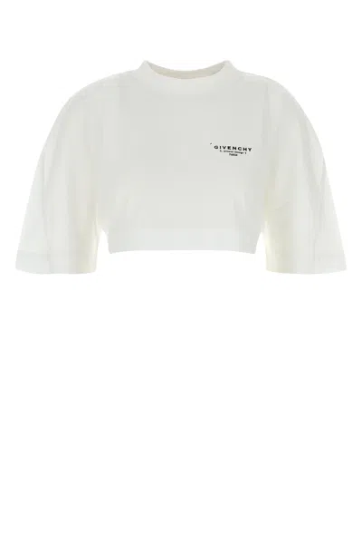 Givenchy White Cotton T-shirt