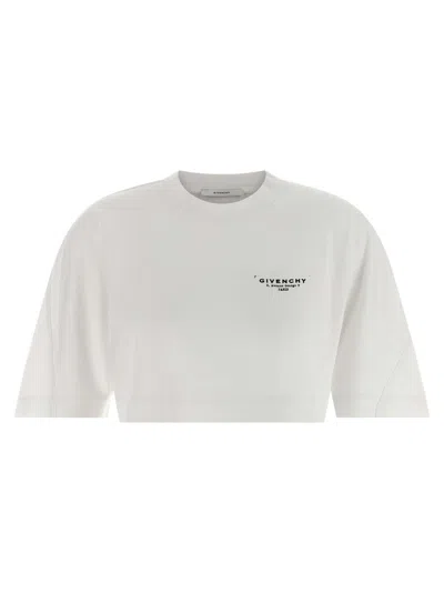 GIVENCHY WHITE COTTON T-SHIRT