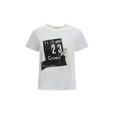 Givenchy White Cotton T-shirt