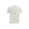 Givenchy White T-shirt With Maxi Logo On The Front In Cotton Man In White