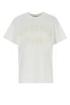 Givenchy Paris Logo Zigzag Stitching T-shirt In White