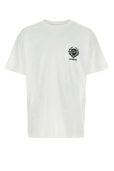 Givenchy White Cotton T-shirt